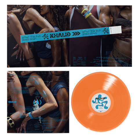 AFTER THE SUN GOES DOWN TRANSLUCENT ORANGE VINYL (KHALID EXCLUSIVE)